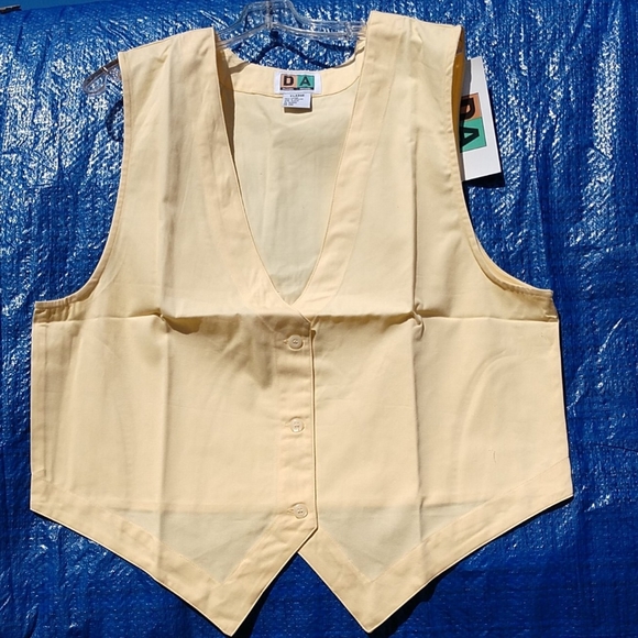 COPY - Yellow Broadcloth Vest XL NWT - Picture 9 of 11